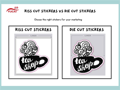 Kiss Cut Stickers Vs. Die Cut Stickers: Velg riktig klistremerke for deg